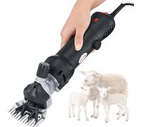 Cesoia portatile per lana di pecora ampiamente utilizzata 690w Kit tagliacapelli elettrico professionale per animali Tosatrice elettrica per capre per pecore Cesoia per alpaca Fattoria 6 velocità