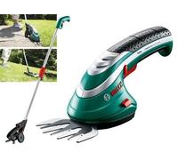 Bosch Isio - Set di forbici per erba a batteria (3,6 V, distanza lame: 8 mm, nella scatola)