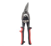 Cesoie aeronautiche ad azione composta, taglio dritto, 250 mm, resistenti e dritte per latta, taglio lamiera, o alluminio, UPVC, rete metallica, pelle, rame