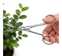 Cesoie da giardinaggio - di precisione antiscivolo in acciaio taglio giardino per cortile interno ed esterno lame di derivazione affilate per steli di fiori, tosaerba