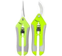 Cesoie da Giardinaggio | Kit Di Due Taglierine Manuali - Cesoie Per La Dimensione Del Giardino,Per Frutteto Agriturismo Paesaggio Posteriore Cortile Serra Interni Cucina Esterna