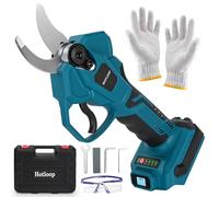 Cesoie da giardino a batteria professionale elettrica per Makita 18 V batteria (senza batteria), cesoie da giardino Gardena, diametro massimo 40 mm, con 2 lame di ricambio SK5, display LCD