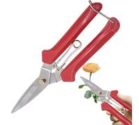 Cesoie da Giardino,Forbici da Potatura Resistenti | Utensili di Precisione per Taglio e Potatura con Manico Ergonomico, Accessori da Giardino Antiruggine per Raccolta di Verdure e Rifilatura del