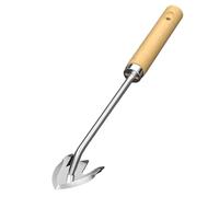 Cesoie da giardino professionali 2025 per diserbo artefatto sradicamento, strumento estrattore con manico lungo, 4 denti diserbo manuale per giardino (A) (beige, taglia unica)