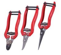 Cesoie da potatura 3 pezzi, cesoie da giardinaggio professionali con chiusura portatile, pianta robusta che fa risparmiare lavoro per piantare, raccogliere, fiori, serra | Forbici