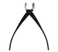 Cesoie da potatura da giardino Forbici professionali per bonsai resistenti con bordo arrotondato in acciaio per tagliare rami spessi fiori piante Nero 210 mm