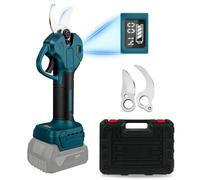 Cesoie da potatura elettrica a batteria, 45 mm, compatibile con Bosch GBA 18 V, motore elettrico per sega a batteria, forbici LCD per tagliare alberi da frutto