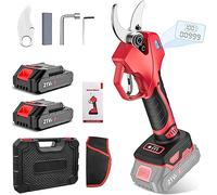 Cesoie da potatura elettriche da 1000 W/900 W 50mm Cesoie da potatura a batteria senza spazzole Strumento da taglio per rami di alberi da frutto da giardino con batteria da 2 pezzi