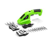 Cesoie Elettriche 3.6V Trimmer Elettrico Giardino Potatura Cesoie Prato Siepe 2In1 Ricaricabile Cordless Forbici Recinzione Diserbo Erba Diserbo Falciatrice Strumento