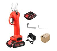 Cesoie elettriche, 88V 48V Potatore elettrico a batteria Cesoia efficiente Albero da frutto Bonsai Potatura senza spazzole Rami di albero Taglierina Strumenti paesaggistici(88V 1 Battery)