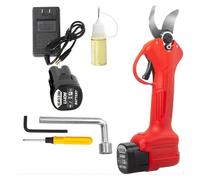 Cesoie elettriche, Cesoia elettrica a batteria da 16,8 V Potatrice efficiente da giardino Forbice for potatura senza spazzole for bonsai Taglierina for rami di albero(With 2 battery)