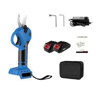 Cesoie Elettriche Cesoia Elettrica Senza Spazzole Da 30 Mm 2 Marce Efficiente Taglierina For Rami Elettrici For Alberi Da Frutto A Batteria Da Giardino For Batteria Da 18 V(2 Battery Set)