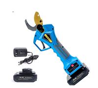 Cesoie elettriche da potatura 400W Potatore senza fili senza spazzole Potatura di alberi da frutto alimentati al litio Potatura bonsai con 2 batterie,PrecisionTrimming(16.8V)