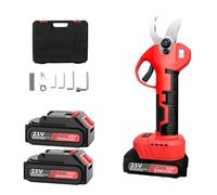 Cesoie elettriche, Forbici elettriche da potatura con display a LED, Potatore elettrico professionale a batteria, Potatori a batteria(3)