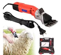 Cesoie elettriche per pecore, tosatrici professionali per pecore, kit per toelettatura del bestiame da fattoria, cesoie elettriche per impieghi gravosi a 6 velo