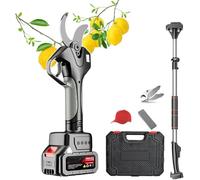 cesoie elettriche, Potatore professionale a batteria con schermo LCD, tagliasiepi elettrico for giardinaggio all'aperto, 21 V 2,0 Ah