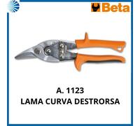 Cesoie forbici forbice per lamiera da lattoniere destre lama curva beta 1123