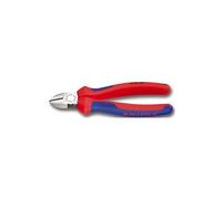 Knipex Tronchese Laterale per Meccanica Bonderizzata Nera, Rivestiti in Materiale Bicomponente 160 Mm 70 02 160