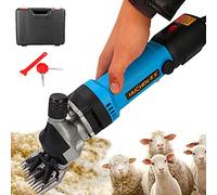 Cesoie per bestiame, 690W Cesoie per pecore Tosatrice elettrica Capre, Alpaca, Lama, Conigli d'angora Tosatura Taglierina per manubri Toelettatura Forniture per animali da fat