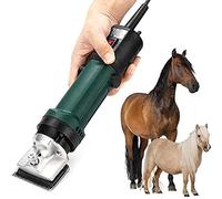 Cesoie per crine di cavallo, tagliacapelli elettrico da 690 W Tagliacapelli elettrico per crine Tagliacapelli per animali per cavallo per cani di grossa taglia,darkgreen-110V