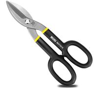Cesoie per Lamiera Forbici da Lattoniere, B BOSI TOOLS Taglio Dritt 250 mm, acciaio al carbonio forgiato e trattato termicamente ad alta resistenza