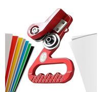 Cesoie Per Lamiere,Tagliatrice Tetti A Doppia Ruota Con Tensione Regolabile E Azionamento Manuale - Utensile Da Fenditure,per Acciaio Alluminio Latta Cartone Condotti Aria