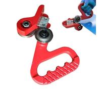 Cesoie Per Lamiere | Taglierina Manuale A Trazione Con Doppia Ruota E Tensione Regolabile Per Usi Pesanti,Utensile Da Fenditure - per Acciaio Alluminio Latta Cartone Condotti Aria