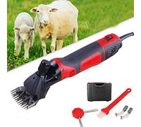 Cesoie per lana, Potenti cesoie elettriche per pecore, Cesoie per mucche, prodotti agricoli, tagliacapelli, Adatto per l'agricoltura familiare o l'allevamento al pascolo, Rosso (Rosso)