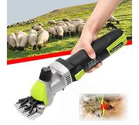 Cesoie per Pecore 850W Tosatrici Elettriche Professionali per Pecora Alpaca Lama e Animali di Grossa Pelo Spessa, 6 Velocità Tagliapasta Potabile per Pecora Animale
