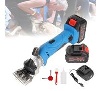 Cesoie Per Pecore A Batteria, 2600 Giri/Min, Tosatrice Professionale Ricaricabile, 6 Velocità, Per La Rasatura Della Lana Di Pecora, Capra, Bovino E Altro Bestiame Da Fattoria