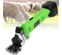 Cesoie per pecore a batteria, tosatrici elettriche professionali da 200 W con 2 batterie al litio ricaricabili da 4,8 A, tosatrici per animali pesanti per alpaca capre bestiame all