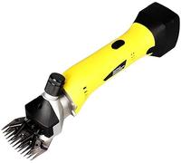 Cesoie per pecore Cesoie per lana elettriche a batteria da 500 W, tosatrice, batteria al litio ricaricabile integrata da 4400 mAh, prodotti per la bellezza degli animali da fattoria, 13 lame a denti