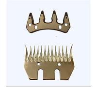 Cesoie Per Pecore Cicalino Per Capelli Repal Acement Cutter Series Forbici Per Tosatura Pecore Lama Dritta Per Taglio Lana Pecora Acciaio Inossidabile Cane Puro(10set White)