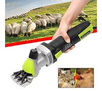 Cesoie per pecore Tosatrici per toelettatura per animali Cesoie elettriche a 6 velocità per lana in ovini caprini bovini e altri animali domestici da allevamento