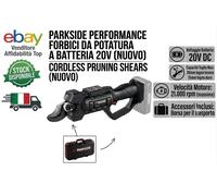 CESOIE TAGLIARAMI RICARICABILE A BATTERIA 20V PARKSIDE PPAAS 20-Li A1