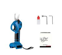 Cesoie wireless, 1280w, 30mm, ricaricabile, strumento for potare i rami degli alberi da frutto, bonsai, batteria 18v,PrecisionTrimming(Without Battery)