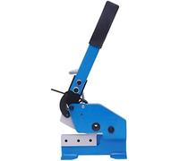 Cesola Metallica Manuale a Leva con Lama in Acciaio al Carbonio, Taglia lamiera da 1/4'', Morsetto Regolabile per Taglio Sicuro e preciso, ghigliottina da banco per Acciaio Piatto/Tondo,5 Inches