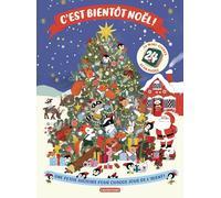 C'est bientôt Noël: 24 mini-livres et un puzzle