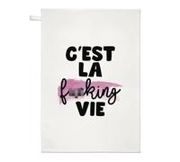 C'Est La F King Vie Strofinaccio That's Vita Sarcastica Compleanno Scherzo Rude