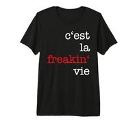 C'Est la maledetta Vita Maglietta Premium