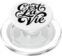 C'est La Vie - Citazione in francese con scritta in inglese "That's Life" PopSockets PopGrip per MagSafe