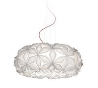 C'Est La Vie Lampadario Grande Bianco/ Rosso