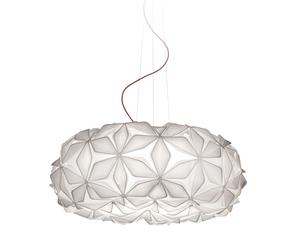C'Est La Vie Lampadario Grande Bianco/ Rosso
