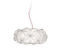 C'Est La Vie Lampadario Medio Bianco/ Rosso