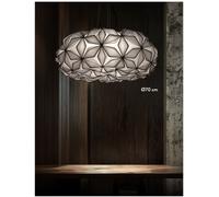 C'EST LA VIE Sospensione di Slamp nera 70 cm LED 4 x E27