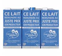 C'est Qui Le Patron ?! Marca del consumatore, mezza crema, UHT, 6 x 1 l
