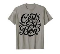 C'Est Si Bon Francia Detto Scrittura Tipografia Maglietta