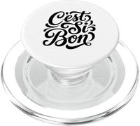 C'est Si Bon Francia Detto Scrittura Tipografia PopSockets PopGrip per MagSafe