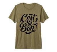 C'Est Si Bon - Scritta in Francese Maglietta Premium