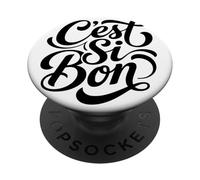 C'est Si Bon - Scritta in francese PopSockets PopGrip Adesivo